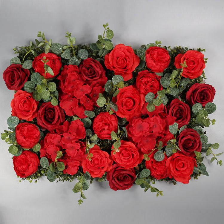 

background wall Simulated flower rose embroidered ball birthday party wedding door decoration fake flower pendant wall decor