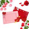 Valentine's Day Photo Frame Heart Felt Photo Frame Romantic Photo Frames Holiday Wall Decoration for Marriage Proposal Honeymoon