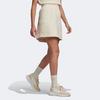 Adidas Originals Trefoil SS22 Solid Color Elastic Waist Sport Skirt Women Bottoms Beige HL9303