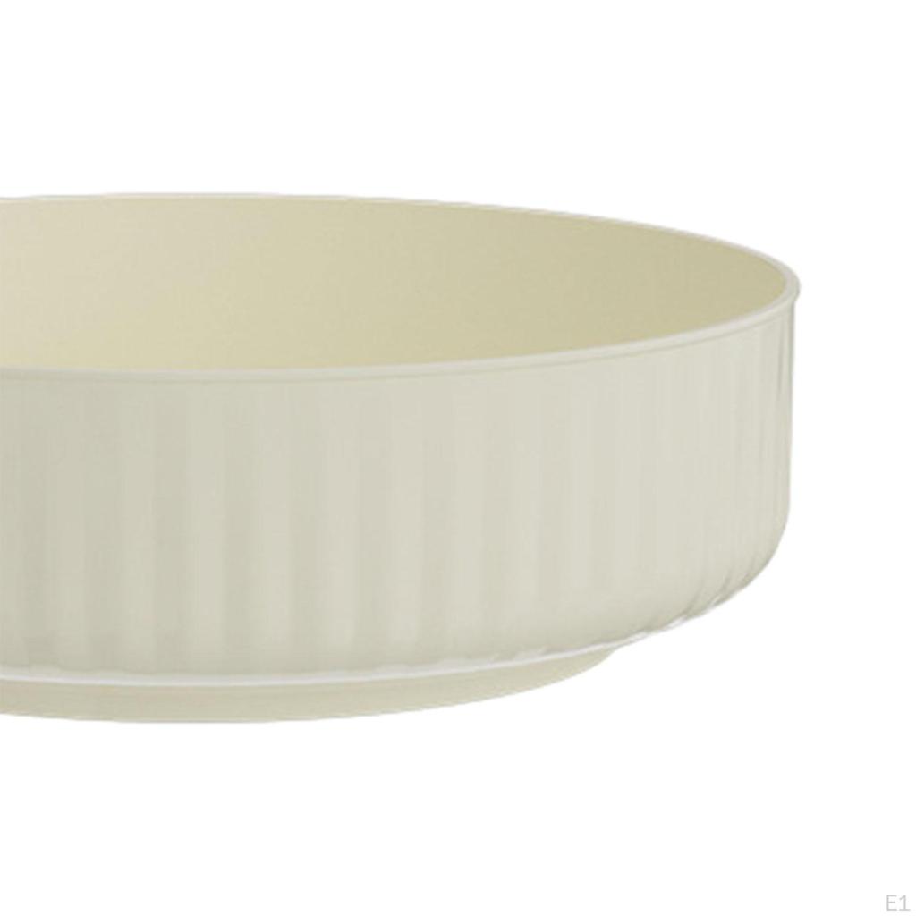 360° Drehbarer Make-up-Organizer Parfüm Aufbewahrungsbehälter Rund 25x8cm Lotionen Ausstellungsbox für