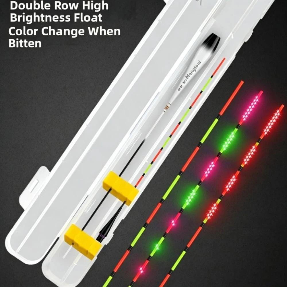 Schwerkraftsensor Angelblei Schwimmer 2 Lichter OLED Elektrischer Angelblei Outdoor Angeln