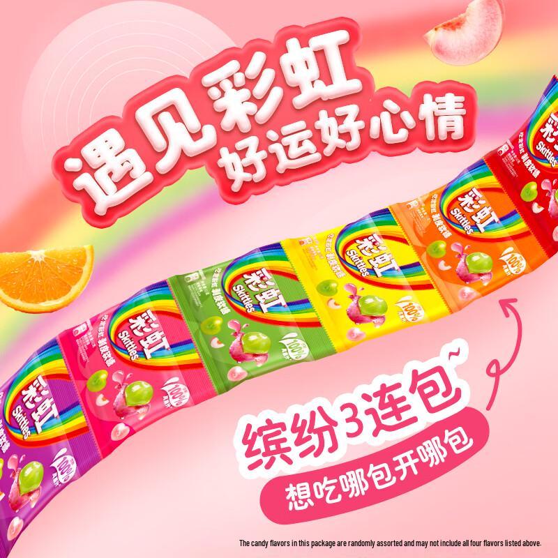 Rainbow Peelable Gummy Candy