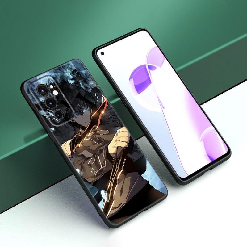 

Чехол для телефона с выравниванием аниме Solo для OnePlus 7T 8T 9RT 10R Pro 6T Nord 2T CE2 N10 N20 N100 N200 ACE 5G, мягкий черный чехол из ТПУ OnePlus 6T