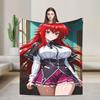 High School DxD  Blankets  Super Soft Comfortable Plush Bedding Throws For Children Bedroom Flannel Bedspread Bed Cover