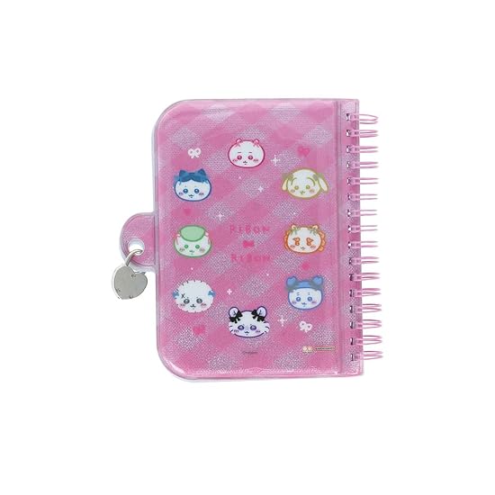 Sun-Star Stationery Chiikawa Goods Ring Notebook with Lock, Locked Notebook, Ribbon S2643782