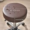 PU Leather Rotating Chair Slipcover Waterproof Bar Stool Chair Cover  for Restaurant Hotel
