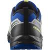 Salomon Xa Pro V8 Versatile Comfortable Waterproof Low Top Outdoor Shoes Kids Shoes Blue Green 477296