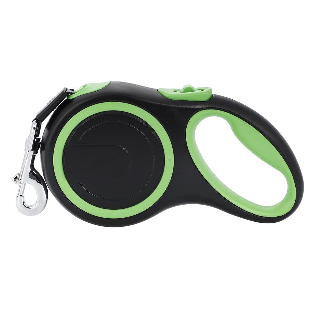 Dog Automatic for and Small 8m 50kg Load with for Large 10 Turn Signal Sea English Extension Carabiner [IBUKI-STYLE] Leash, Retractable, Retraction,