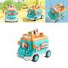 Pädagogisches Spielzeug Kinder Schulbus Elektrisches Bewegliches Spielzeug Für Kleinkinder Und Baby Lernen