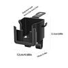 Multi Functional Car Seat Back Storage Rack with Cup Holder, Phone Holder and Hook, Rear Seat Cup Holder, Car Storage Organizer
