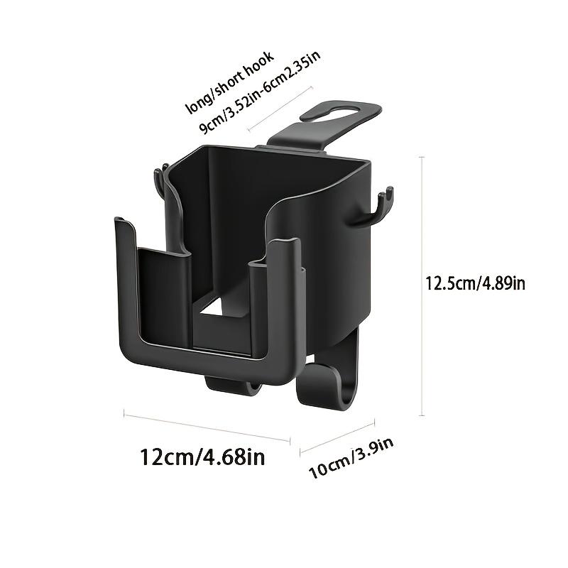 Multi Functional Car Seat Back Storage Rack with Cup Holder, Phone Holder and Hook, Rear Seat Cup Holder, Car Storage Organizer