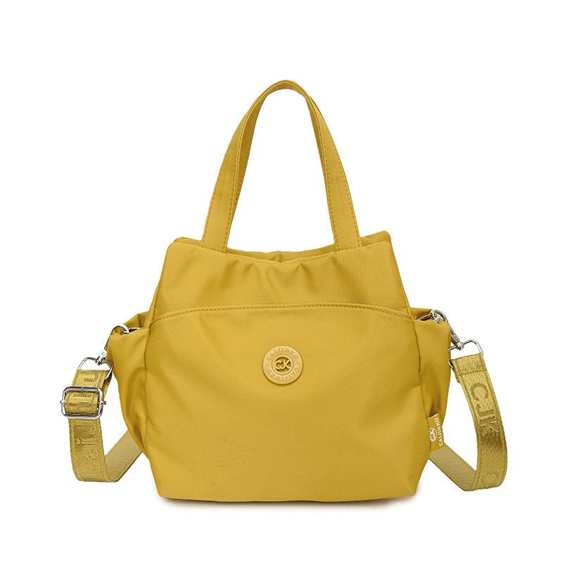 Women's Solid Color Handbag Shoulder Crossbody Bag