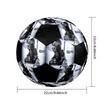 1PC Ultimate Mbappé Skills ballon de football taille 5 Praha Ballon de football en salle Coloré Tous les âges Cousu à la machine PVC Prêt pour la compétition Durable Haut rebond