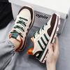 Men's shoes 2025 summer new leather platform casual shoes men's outdoor handsome sports Korean version of dad shoes