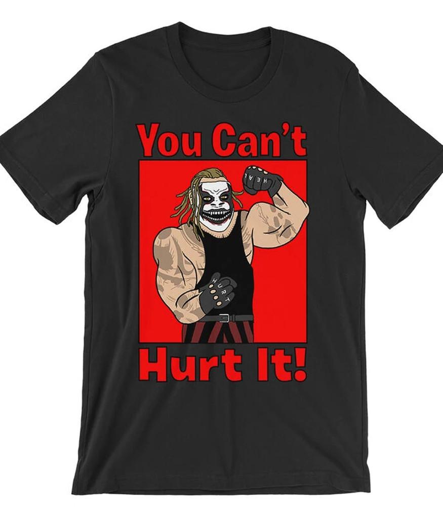 Bray Wyatt You Cant Hurt Me NEW Black T-shirt Short Sleeve All Sizes JJ5028