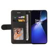 For Oppo K12x 5G (China)/OnePlus Nord CE4 Lite 5G Leather Phone Case Stand Wallet with Bi-colour Splicing Design