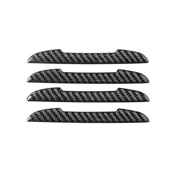 Carbon Fiber Door Edge Guard Strip Trim for BMW X3 F25 X4 F26 2011-2017
