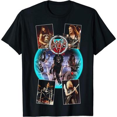SALE Neues Slayer Band Shirt Baumwolle Schwarzes T-Shirt Unisex T-Shirt