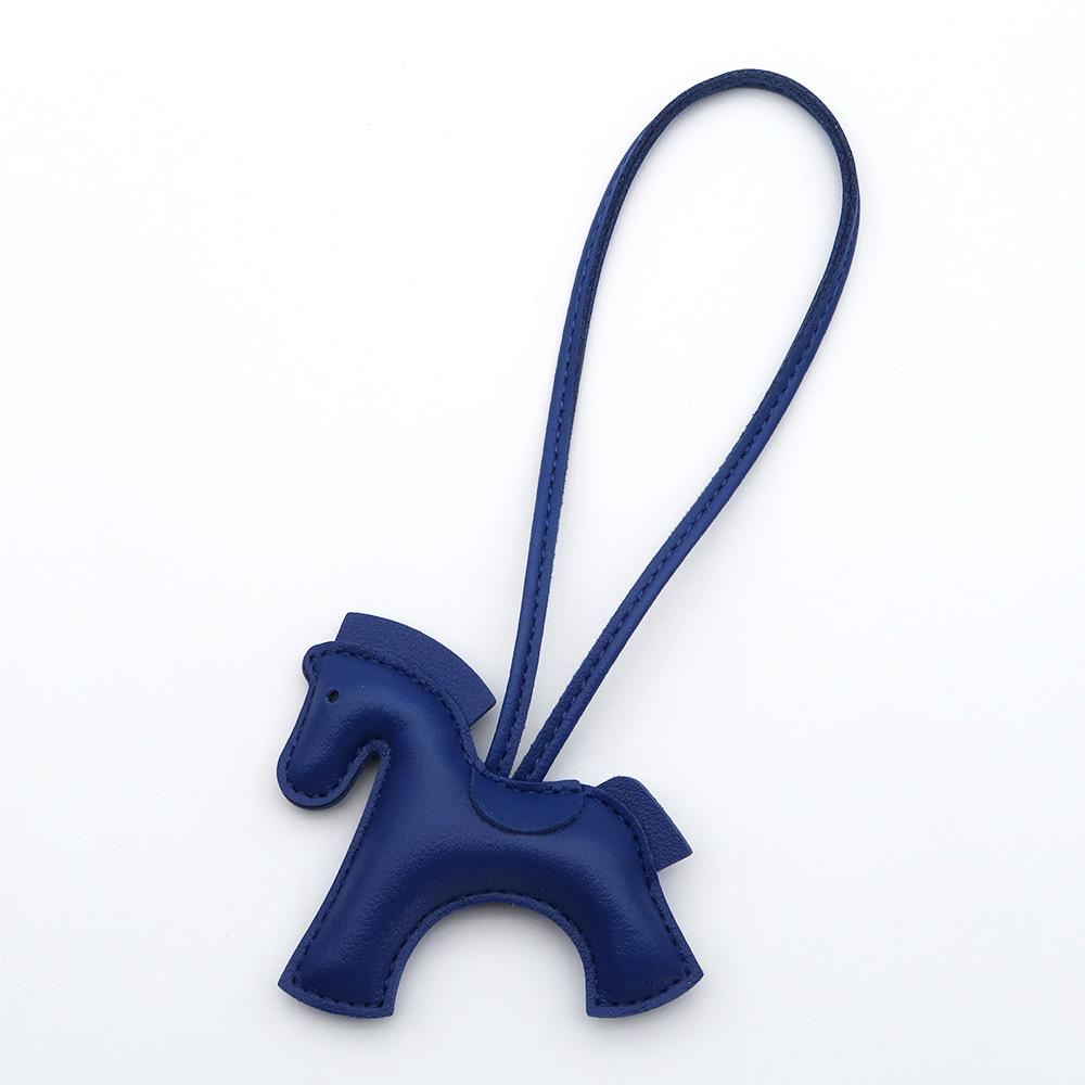 Chic Little Horse PU Leather Pendant: High-End Versatile Bag and Car Accessory