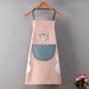 Waterproof and Stain-resistant Hand Towel Apron, Garland Rabbit Kitchen Apron, Neck-hanging Waist Cartoon Apron