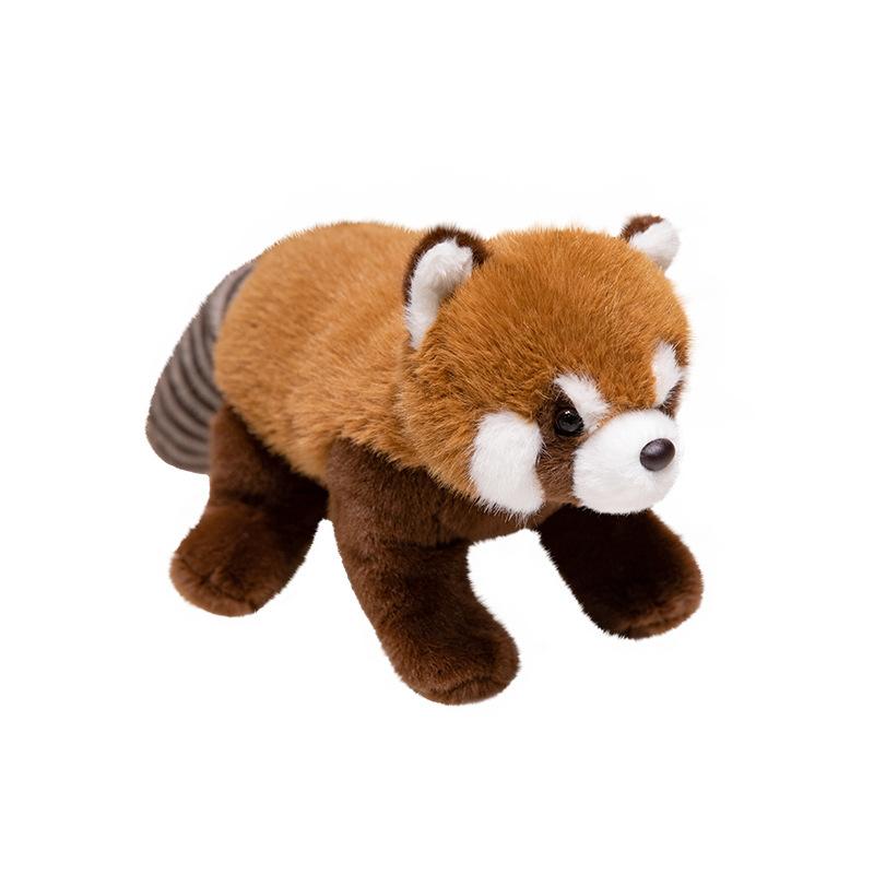 Cute Cute Raccoon Doll Plush Toy Red Panda Doll Children Soothing Rag Doll Birthday Gift