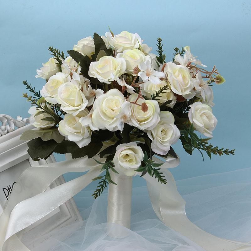 Koreanischer Waldstil Braut-Handstrauß für Hochzeit oder Foto-Requisiten