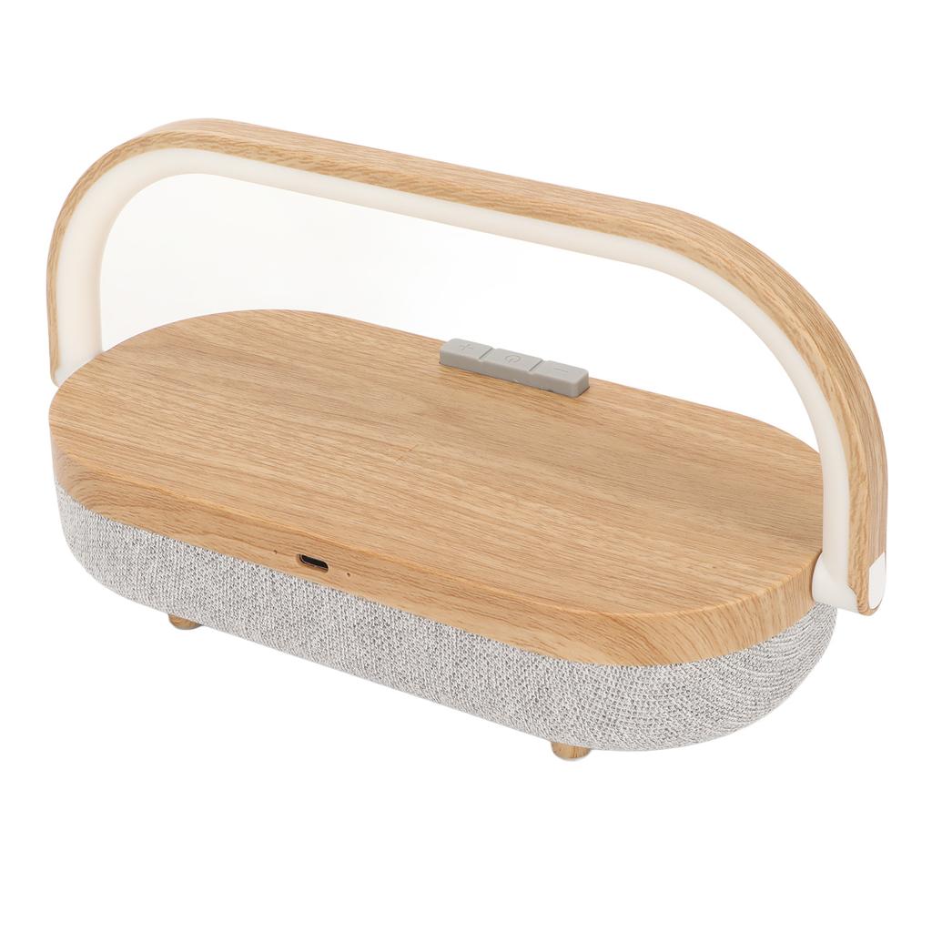 LED Night Light 4 in 1 Music Touch Bedside Lamp with Wireless  r Portable   Speaker Phone Holder for Bedroom