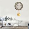 Vintage Styles DIY Clock Mechanism Kits with Hourly Chimes Music Box and Metal Pendulum Clock Movement 2 Set of Hands