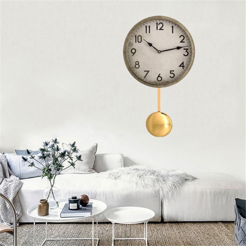 Vintage Styles DIY Clock Mechanism Kits with Hourly Chimes Music Box and Metal Pendulum Clock Movement 2 Set of Hands