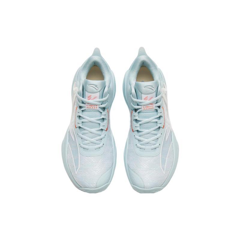 Anta Hussars 8 Abrasion Resistant Breathable Low Top Basketball Shoes Men's Blue White Sneakers 112321603-1