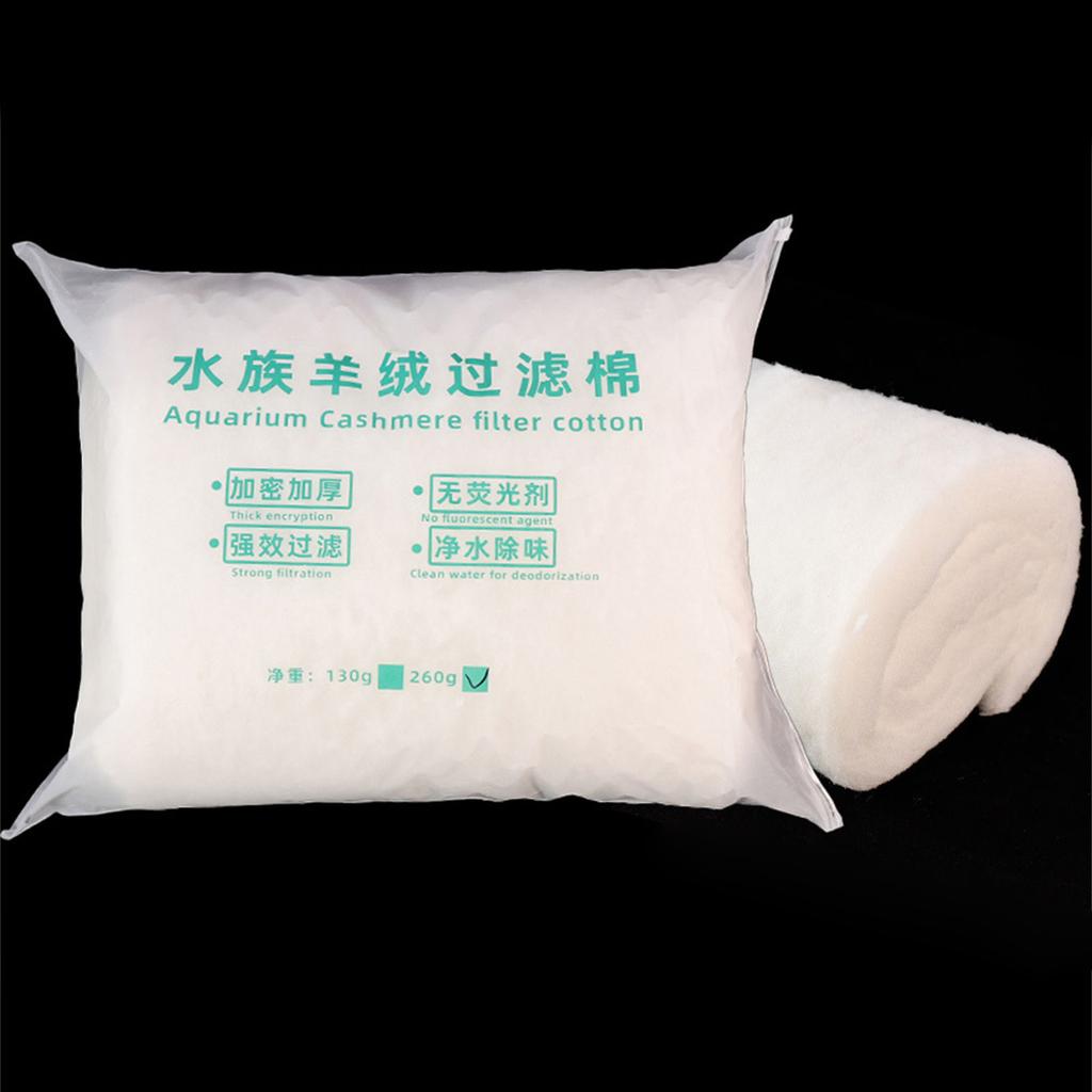 Aquarium Filter Cashmere Cotton Easy Tear Filtration System Filter Cotton Fishtank Water Purification System Efficient