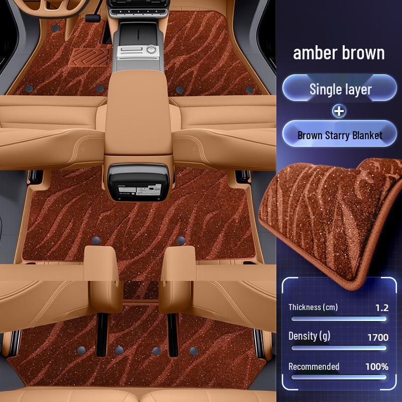 Zeekr 9X Floor Mats: Full Coverage Carpet for 2025 Six-Seater