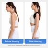 Adjustable Shoulder Posture Corrector Back Brace for  Breathable Polyester Upper Back Support Belt Office Workers Students