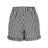 Damen Shorts mit Kordelzug Elastischer Bund Leicht Sommerlich Lässig Kurz Mit Taschen