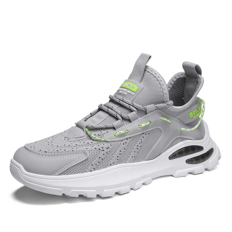 2022 Mesh Shoes Men Vulcanized Sneakers Summer Breathable Running Shoes Fashion Casual Walking Shoes Flat Shoes Tenis Masculino