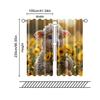 Filtering Curtains Excluding Rods Non Movable Without Batteries Catton Sheep Use Bedrooms Living Rooms Set Of 2 Made Polyester Room Decor