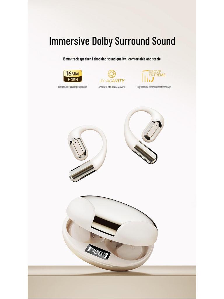 AI Bluetooth In-Ear Earphones with Smart Touch Screen