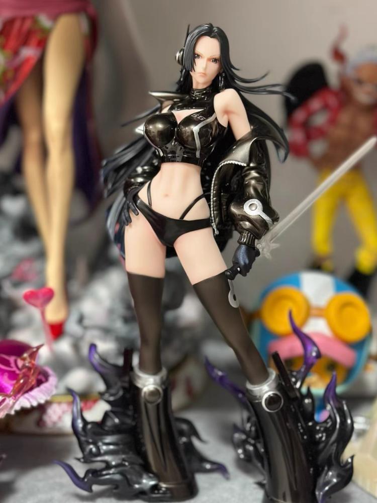 One Piece Boa·Hancock Two Tone Fighting Gk Girl Ver Figure 27cm Pvc Toy Game Collectible Anime Action Model Doll Gifts