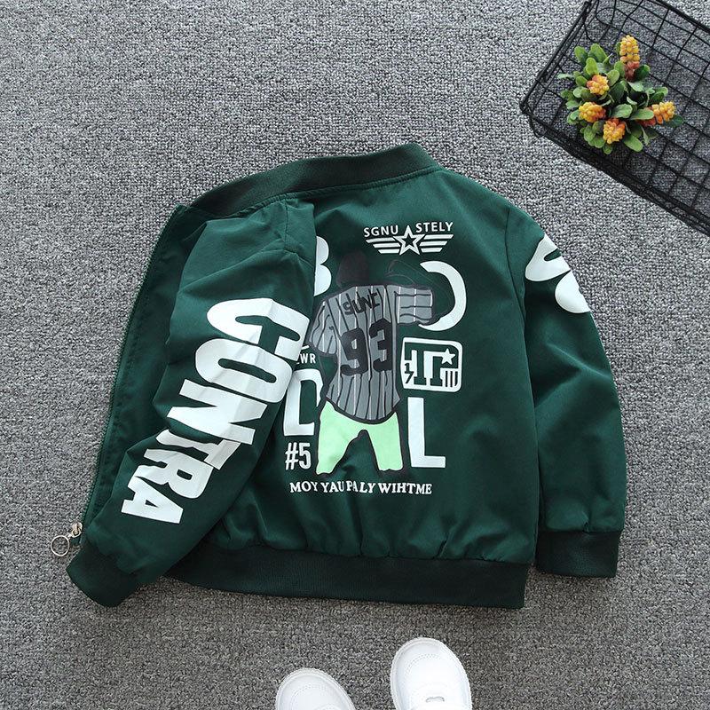 Autumn Jacket Baseball Suit Clothes for Teen Quilted Coats Cotton Jacket Children's Bomber Tiny Kids Jackets Girl Boy