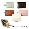 High-Value PU Pleated Cosmetic & Lipstick Travel Makeup Bag