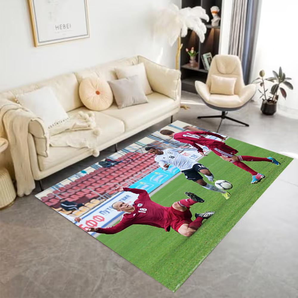 Germany Soccer Celebration Floor Rug Office Rug Design for Kitchen Foyer Entryway Playrooms Anti-slip Rug Decorate Offices