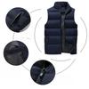 Casual Cotton-padded Jacket Vest Men's Thickened Winter Men's Wear Stand-up Collar Warm Down Vest Worn Outside