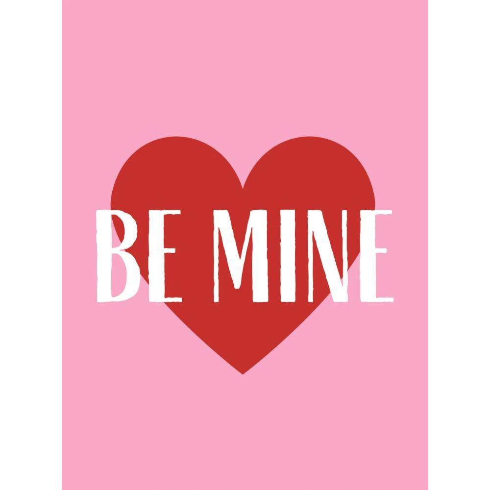Valentines Day Pink Romantic Loving Heart Posters and Print Canvas Painting Wall Art Picture for Couple Lovers Room Home