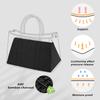 DGAZ Bag Pillow, Bag Shaper, Shape-Retaining Pillow Shaper for Birkin and Garden Party Bags 30/36/49 (Black, GP30)