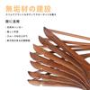 Xblack Wooden Hangers, Premium Suit Hangers with Non-Slip Indents and Trouser Bars, Shape-Retaining, 360-Degree Rotating Slim Clothes Hangers for Suit