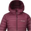 Columbia Titanium Series Omni-Heat Hooded Zipper Windproof Warm Grey Goose Down Jacket Women jackets Red Purple WR0185-624