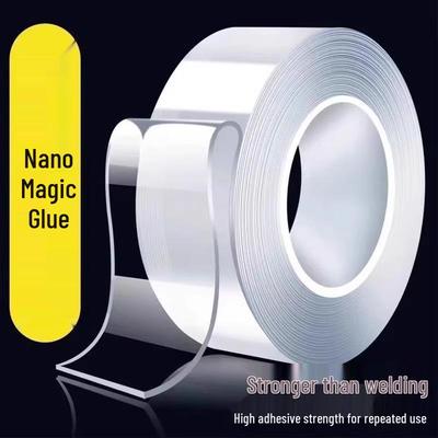 Ultra Strong Nano Double-Sided Transparent Tape - Traceless, Self-Adhesive, Waterproof Wall Fix Sticker