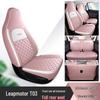 Leapmotor T03 Car Seat Cover: Universal, Full Surround, All-Season Cushion for 22 Models.