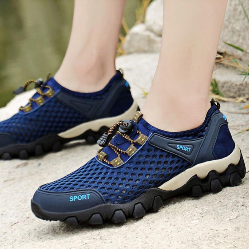 

Mountain Man Casual Sneaker Mesh Upper HikingTrekking Original Fashion Gym Walking Spring and Autumn Wide Sports Shoes for Men 44