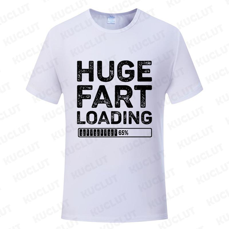 

Huge Fart Loading T-shirt for Men Funny Humor Tee Joke Gag Shirt Dad Husband Gifts Guys Clothes Short Sleeve Fashion Casual Tops 4XL